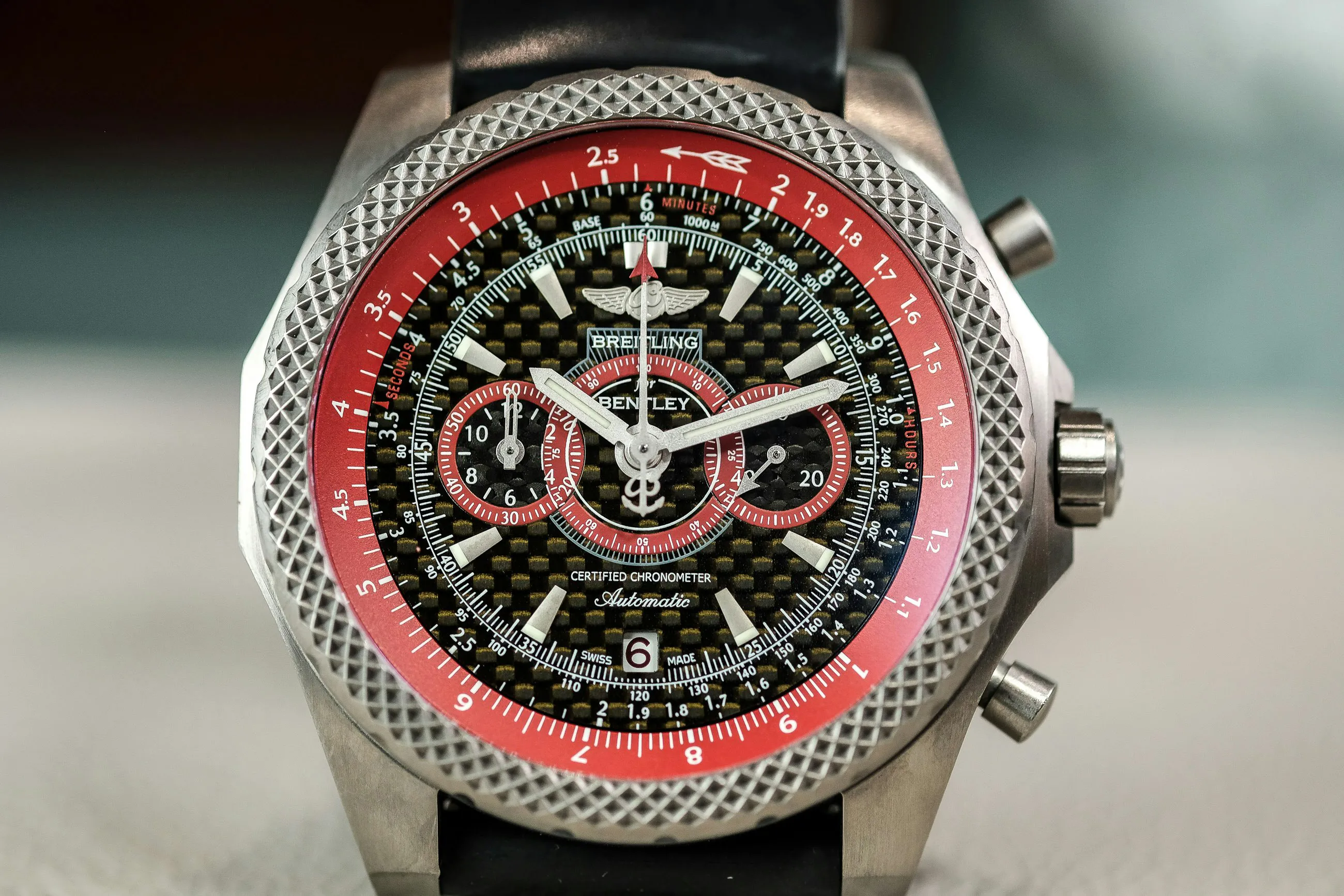 Breitling Bentley E27365 49mm Titanium Black 19