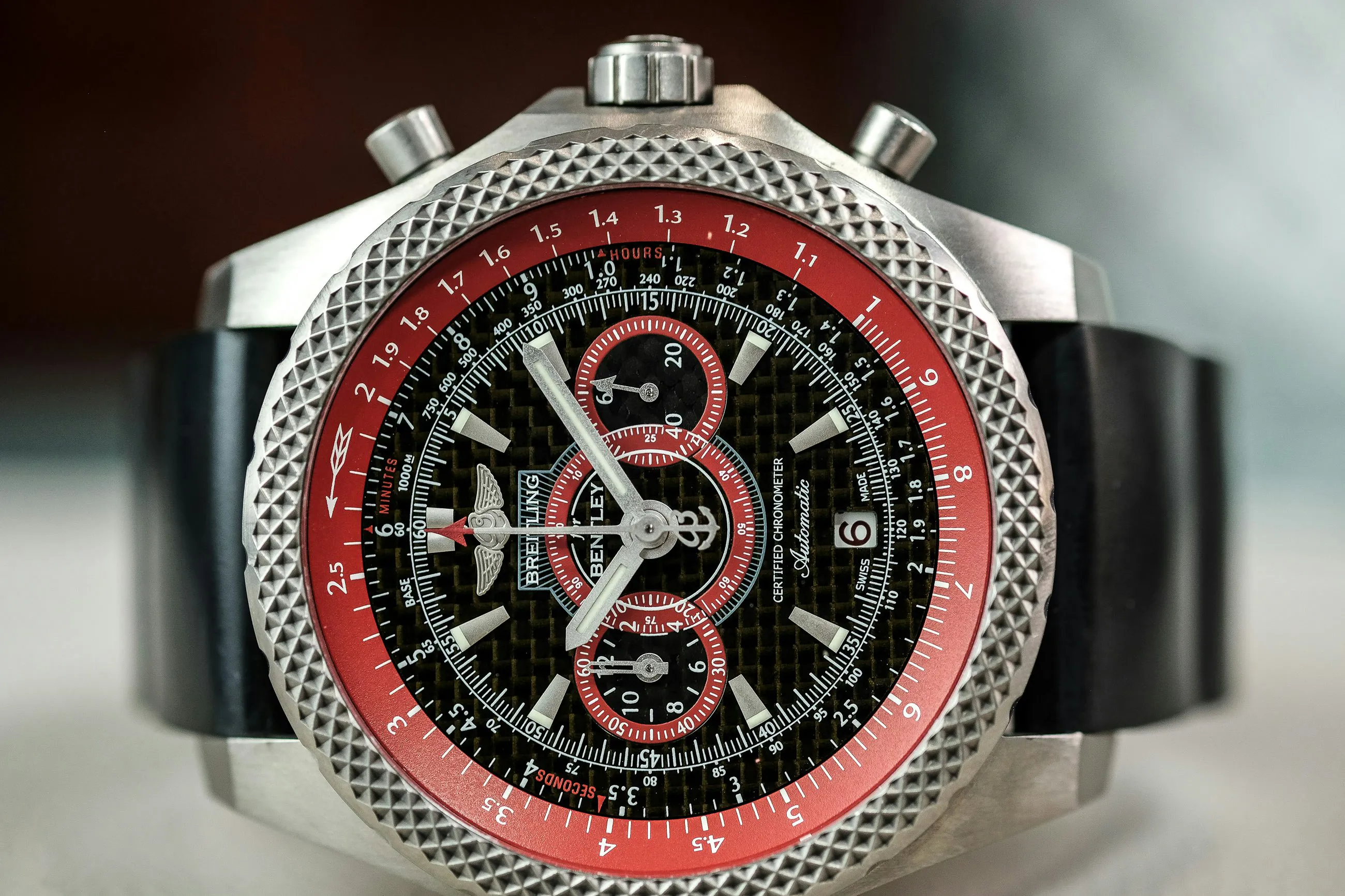 Breitling Bentley E27365 49mm Titanium Black 18