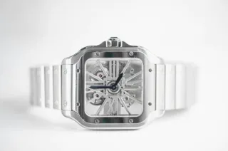 Cartier Santos WHSA0015 Stainless steel Skeletonized