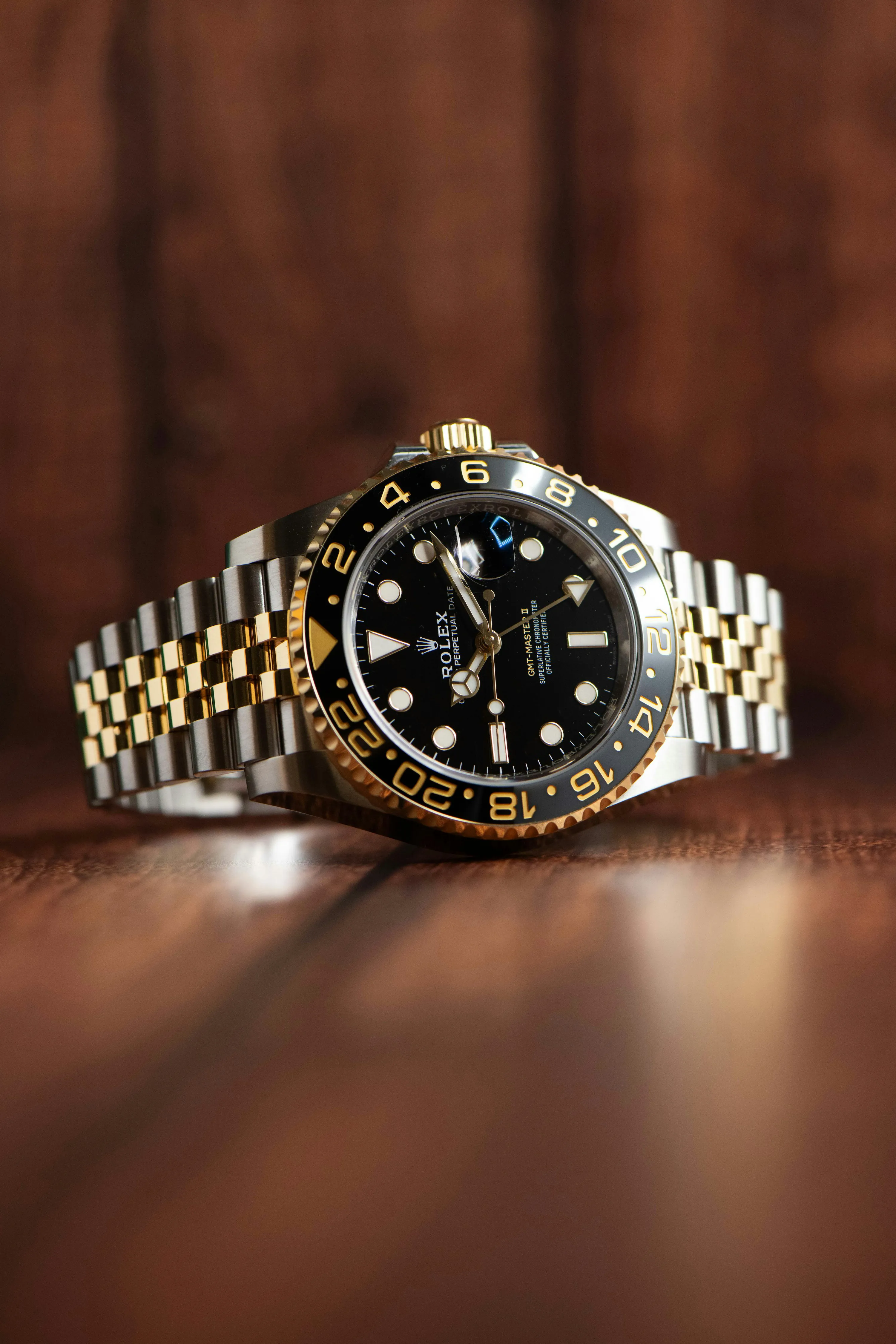 Rolex GMT-Master II 126713GRNR 40mm Yellow gold and Stainless steel Black 5