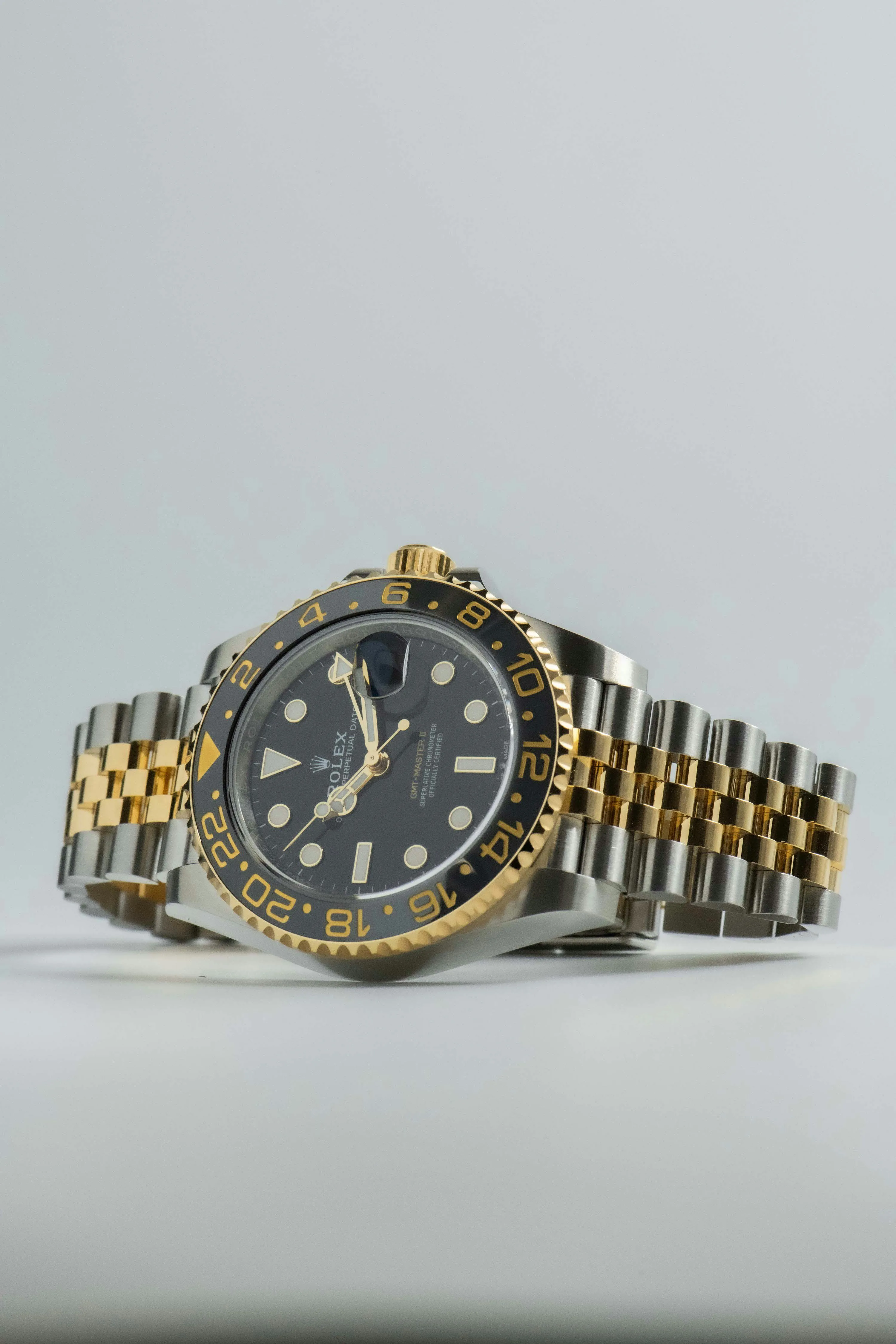 Rolex GMT-Master II 126713GRNR 40mm Yellow gold and Stainless steel Black 6