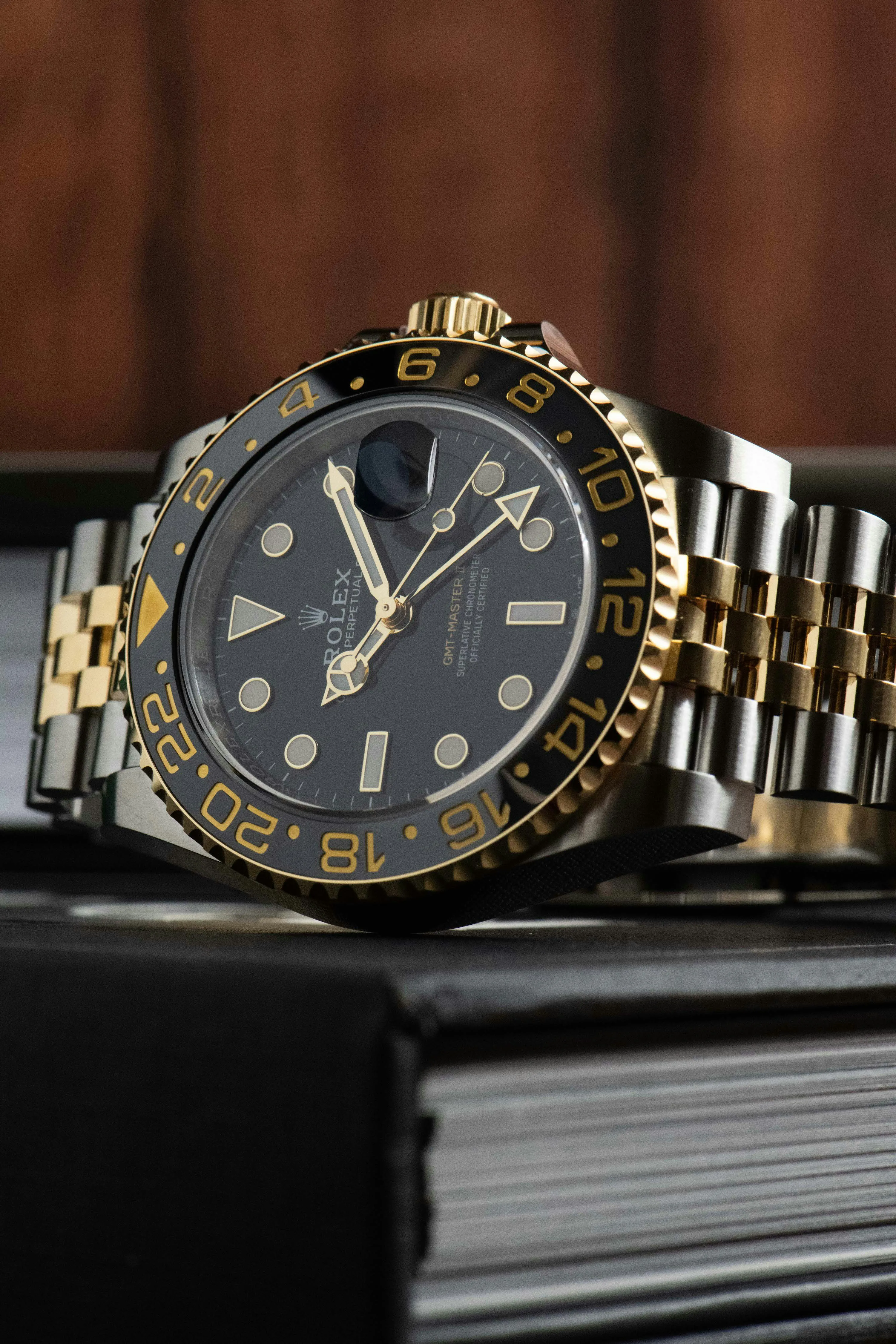 Rolex GMT-Master II 126713GRNR 40mm Yellow gold and Stainless steel Black 7