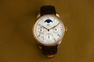 IWC Portugieser IW503302 Yellow gold Silver