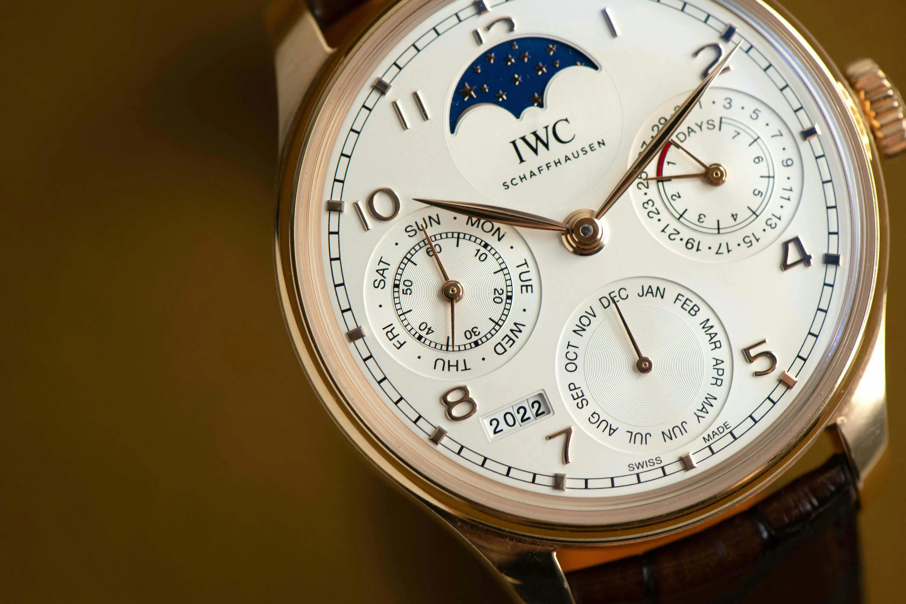 IWC Portugieser IW503302 44mm Rose gold Silver 1