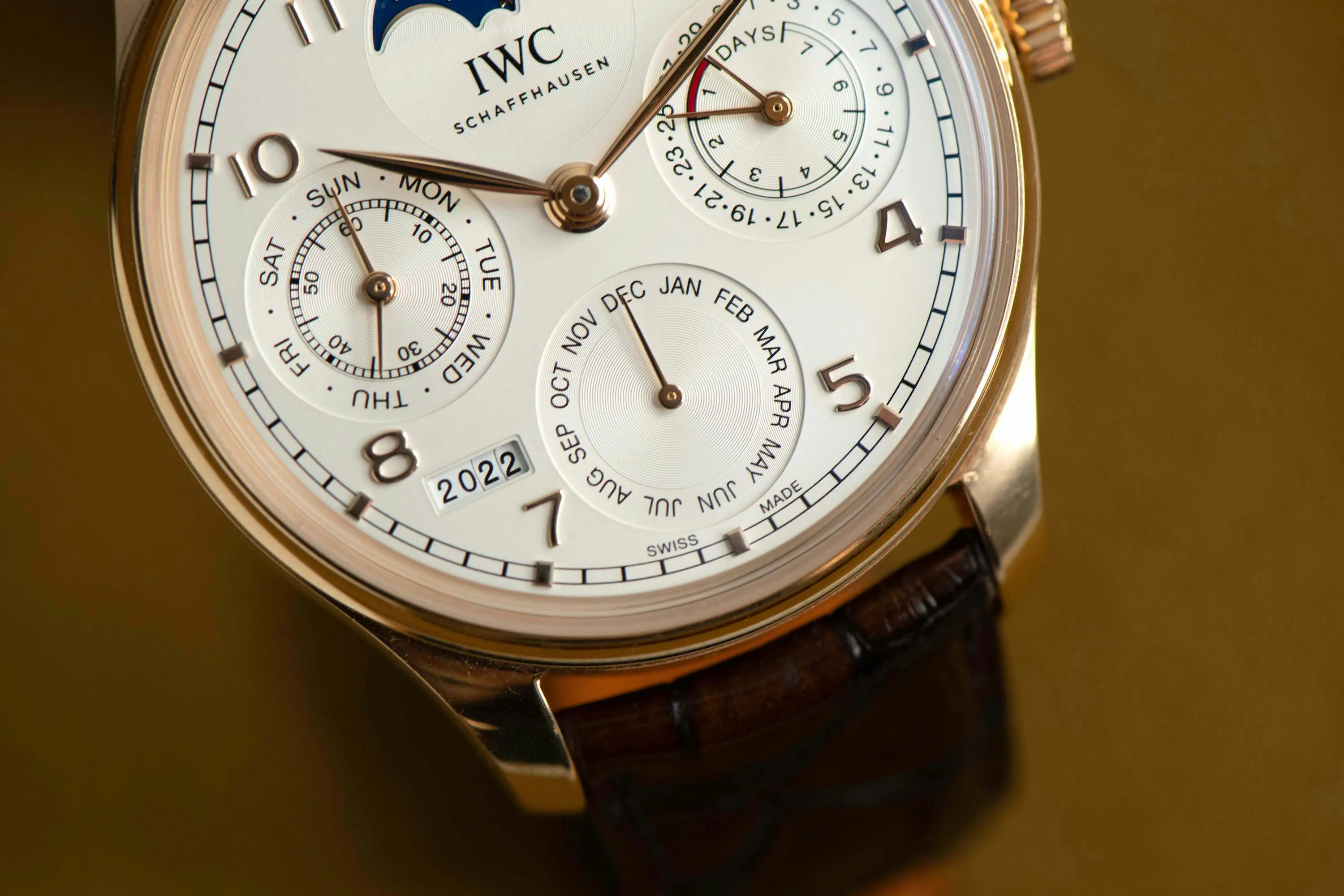 IWC Portugieser IW503302 44mm Rose gold Silver 2