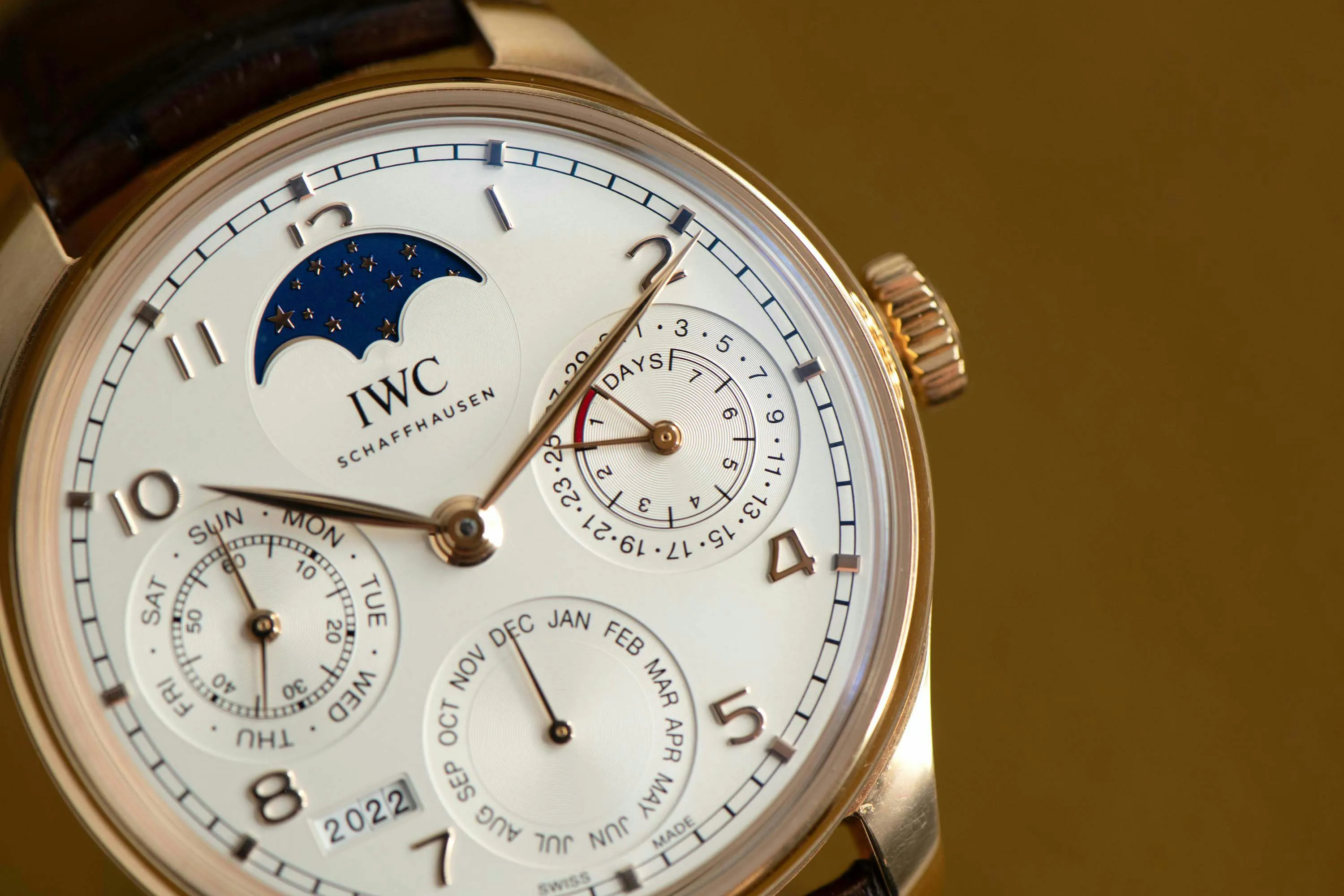 IWC Portugieser IW503302 44mm Rose gold Silver 4