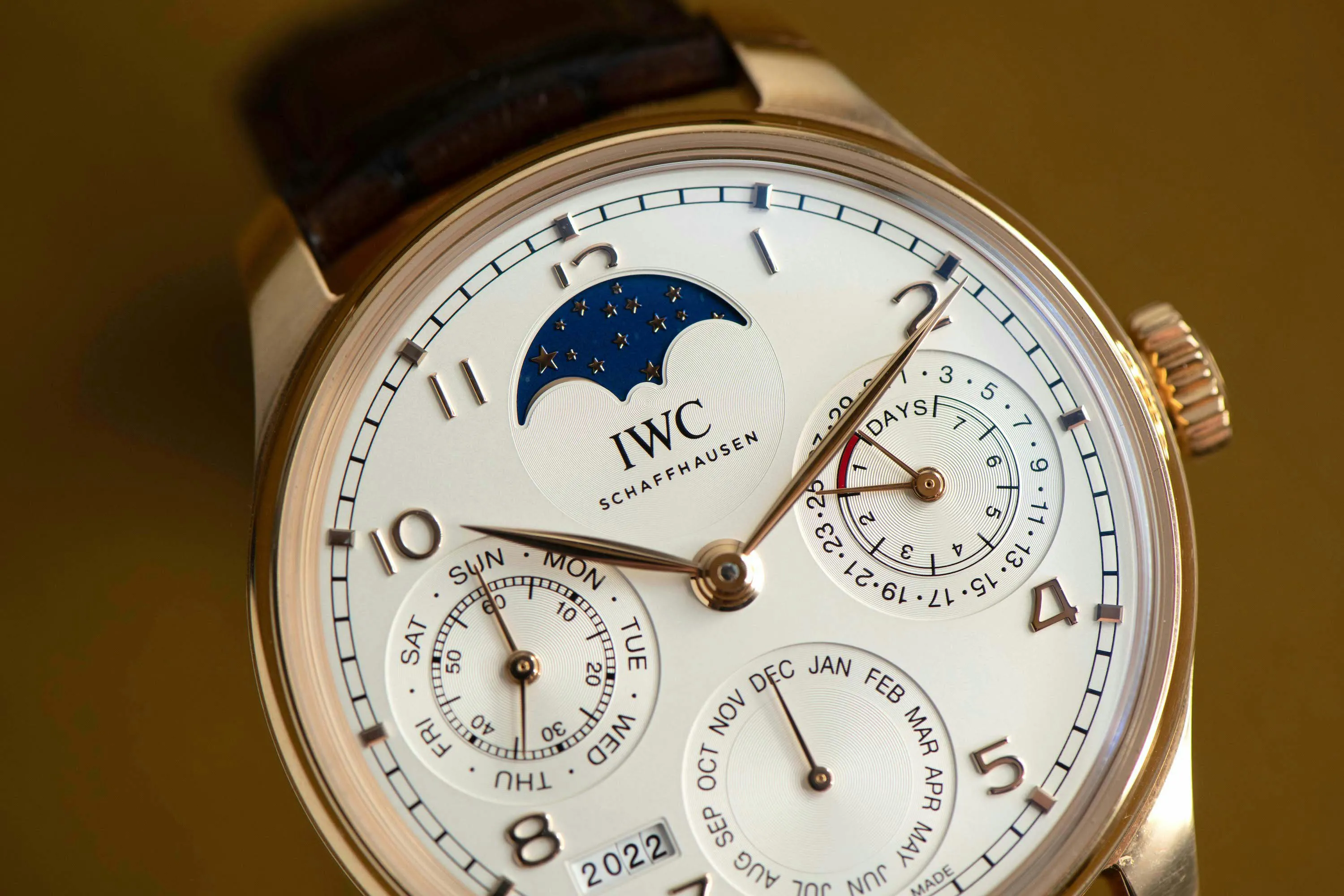 IWC Portugieser IW503302 44mm Rose gold Silver 5