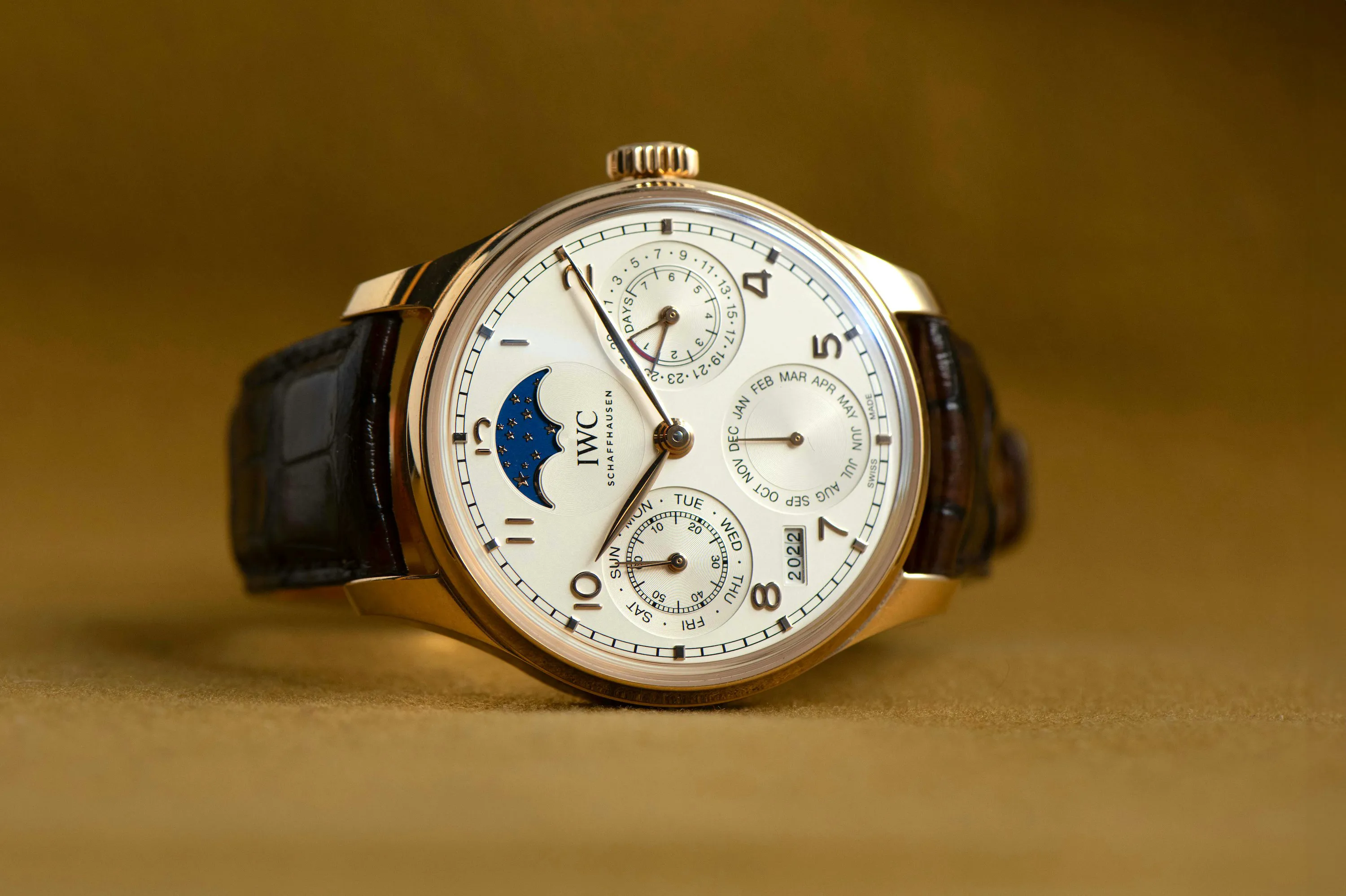 IWC Portugieser IW503302 44mm Rose gold Silver 20