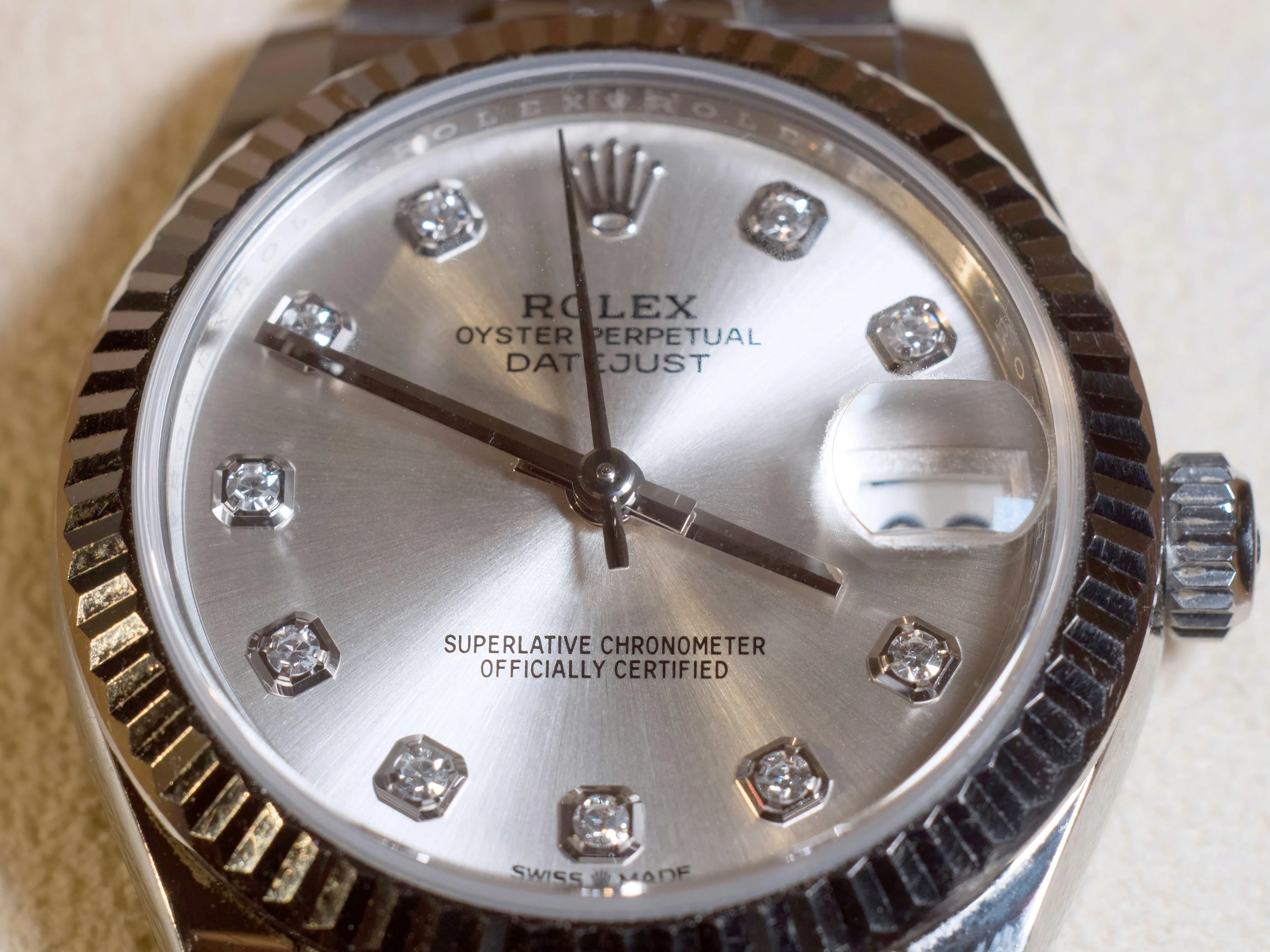 Rolex Datejust 31 178274 31mm White gold and Stainless steel Silver 10