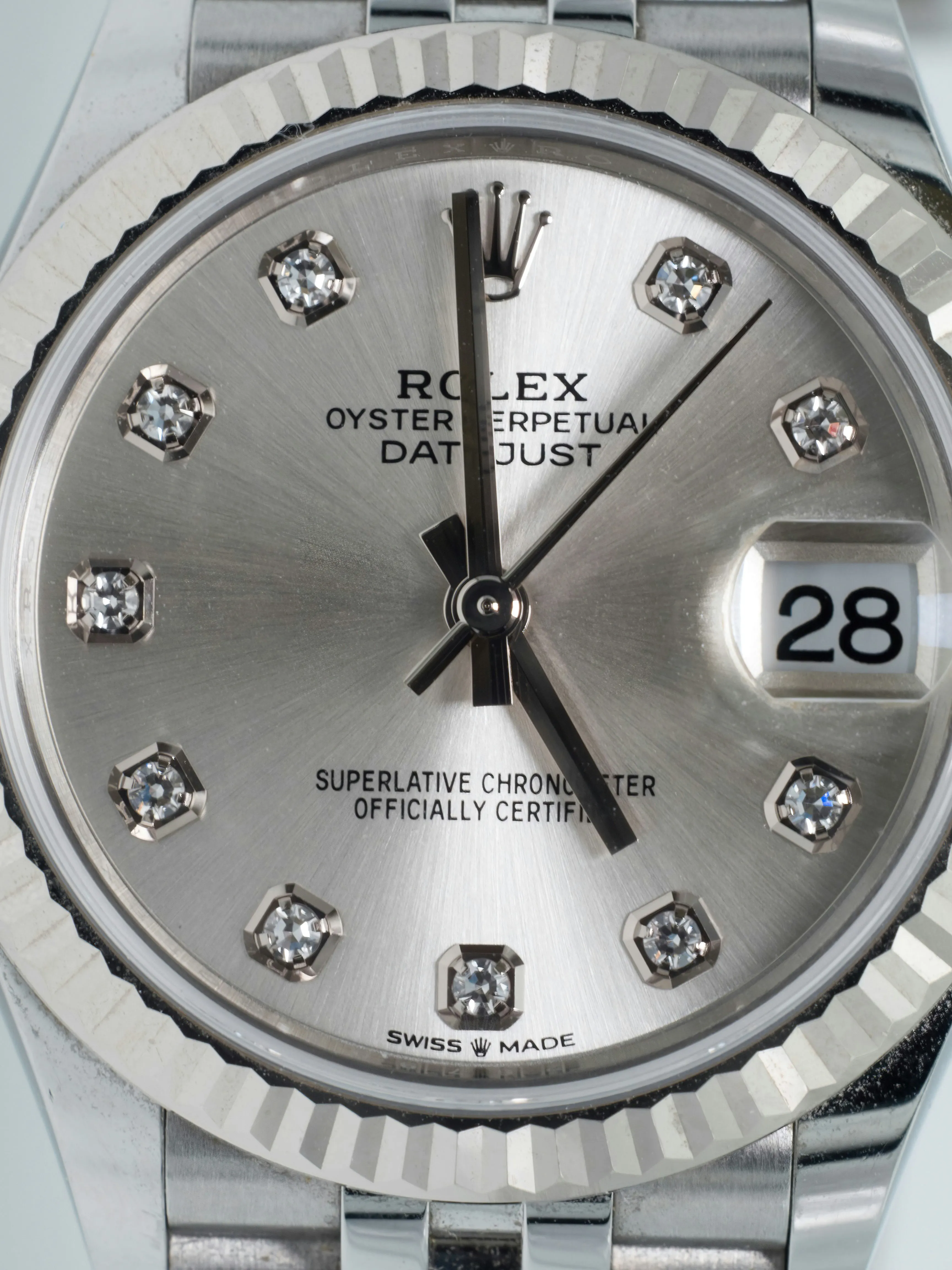 Rolex Datejust 31 178274 31mm White gold and Stainless steel Silver 14