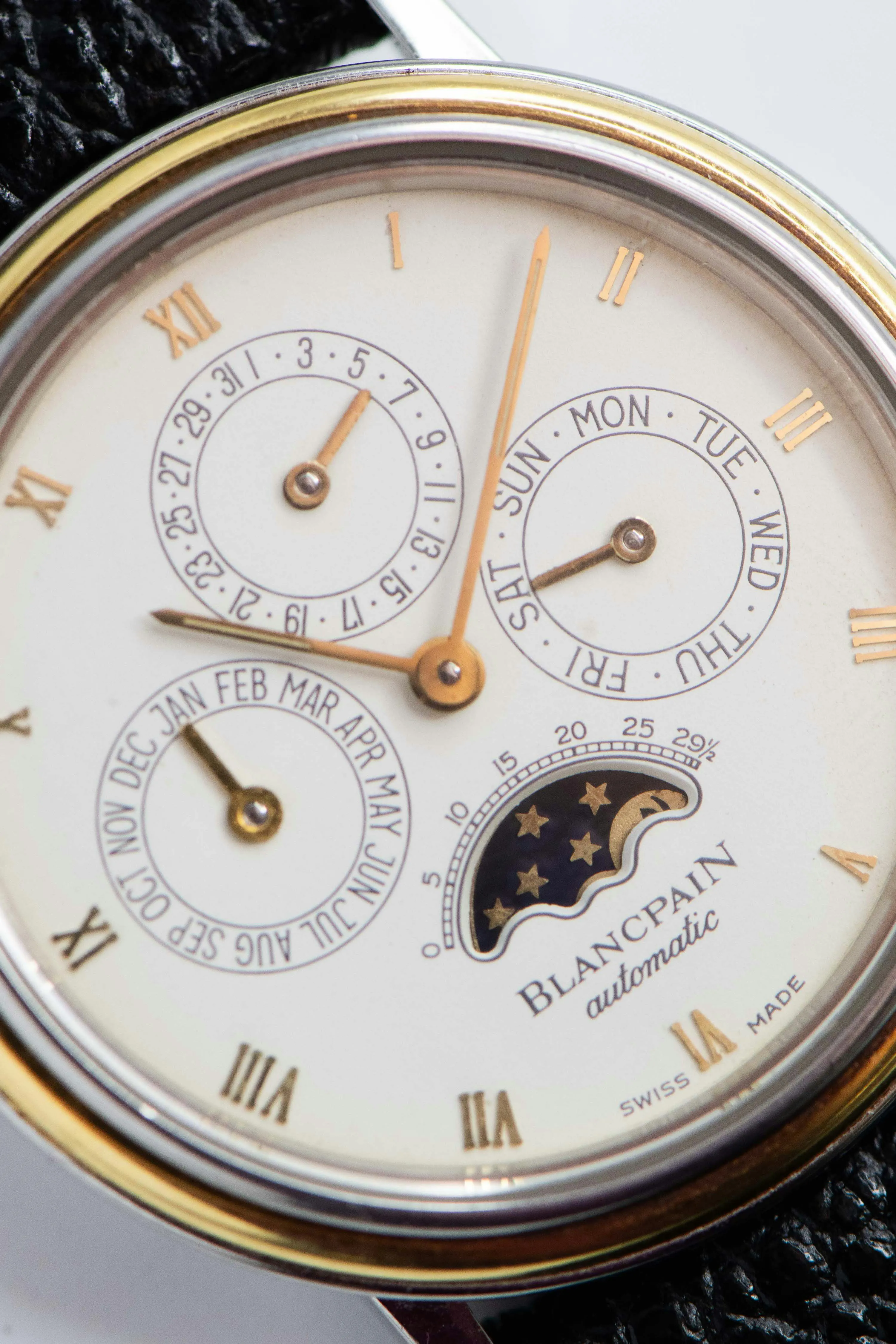 Blancpain Villeret 5395 34mm Yellow gold and Stainless steel White 6