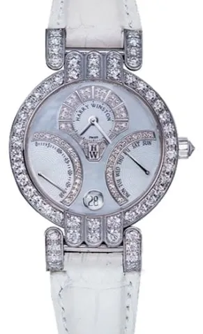 Harry Winston Premier 200/UABI34W nullmm White gold Mother-of-pearl