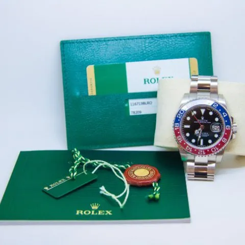 Rolex GMT-Master II 116719BLRO 40mm White gold Black