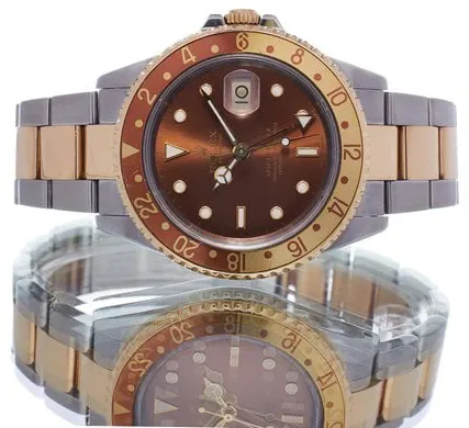 Rolex GMT-Master II 16713 40mm Stainless steel Brown