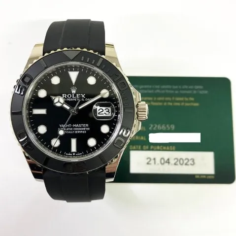 Rolex Yacht-Master 42 226659 42mm White gold Black