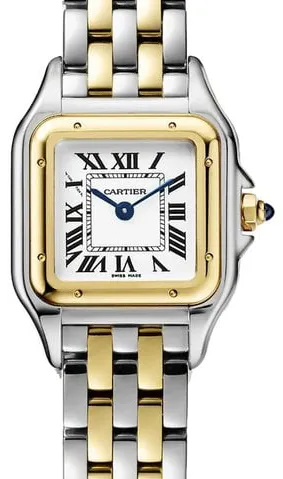 Cartier Panthère W2PN0006 22mm Yellow gold and Stainless steel Silver