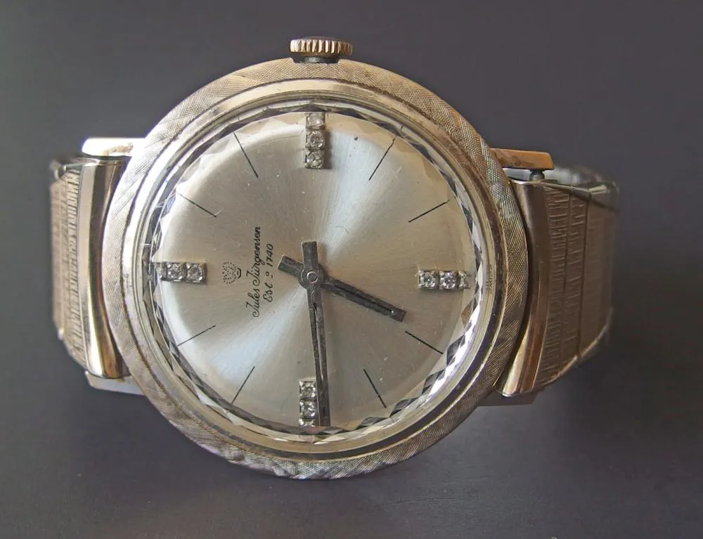 Jules Jürgensen 33mm White gold Silver