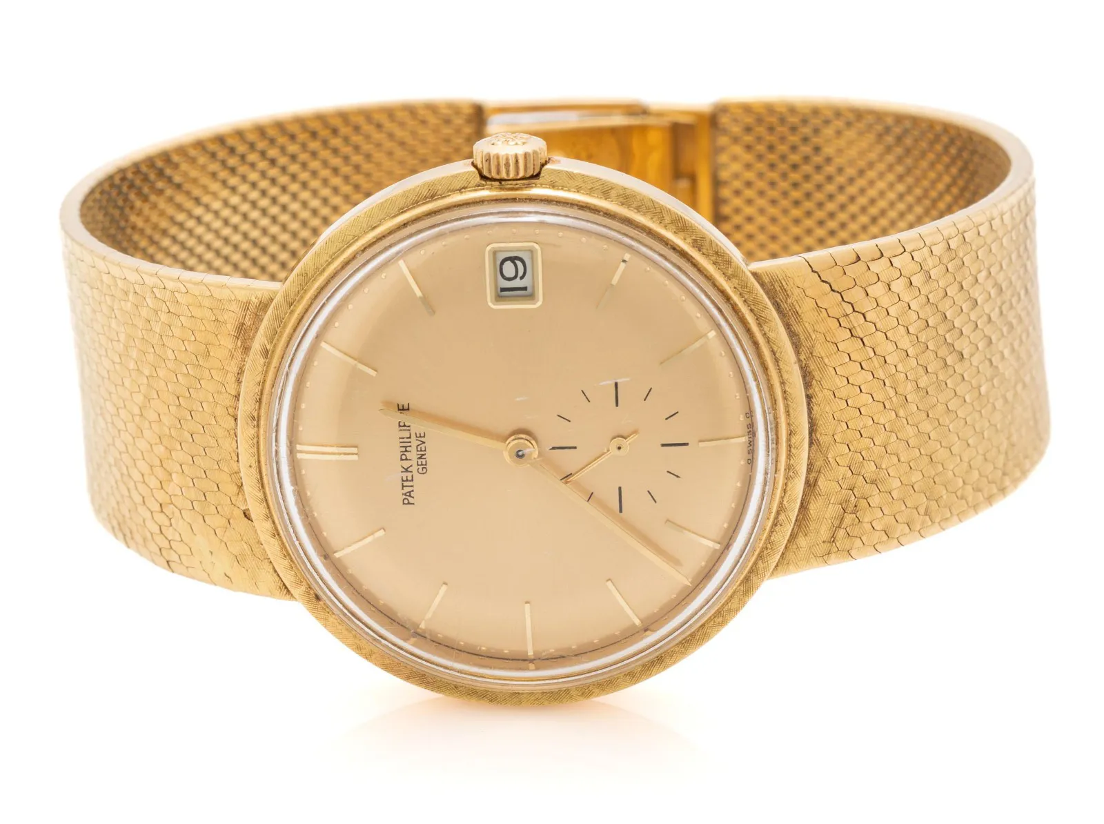 Patek Philippe Calatrava 3445/6 35mm Yellow gold Golden