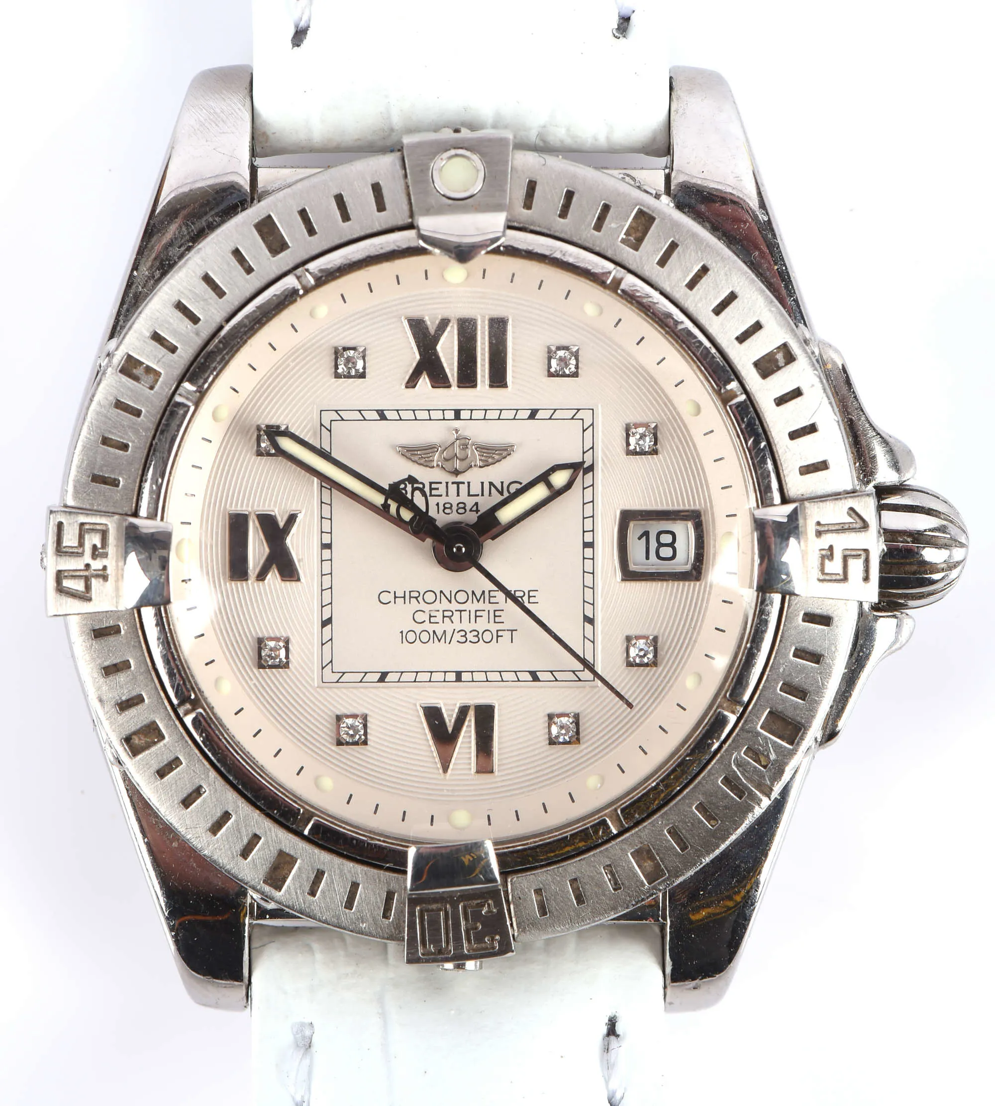 Breitling Galactic A71356 Stainless steel White