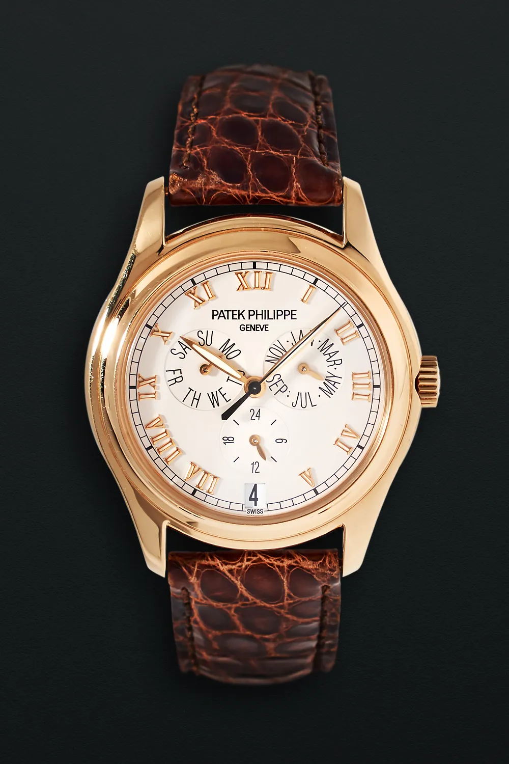 Patek Philippe Annual Calendar 5035J-001 37mm Yellow gold Cream