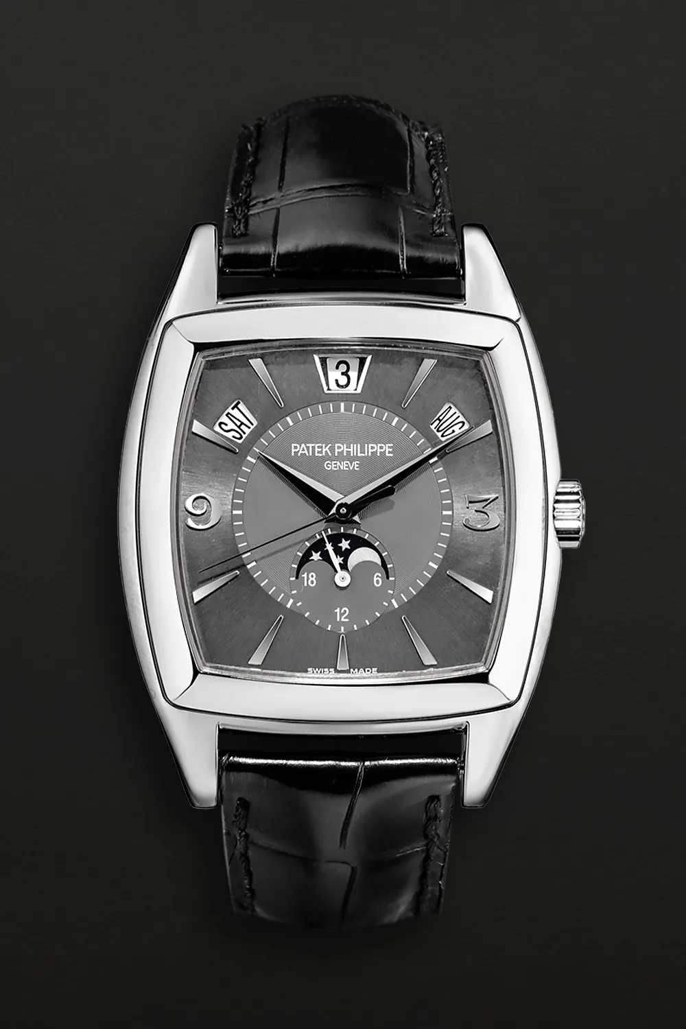 Patek Philippe Gondolo 5135G 38mm White gold Gray