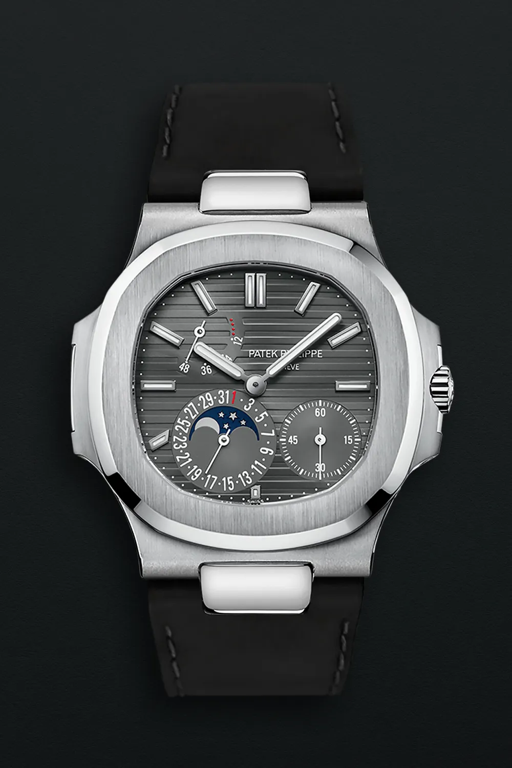 Patek Philippe Nautilus 5712G-001 40mm White gold Gray