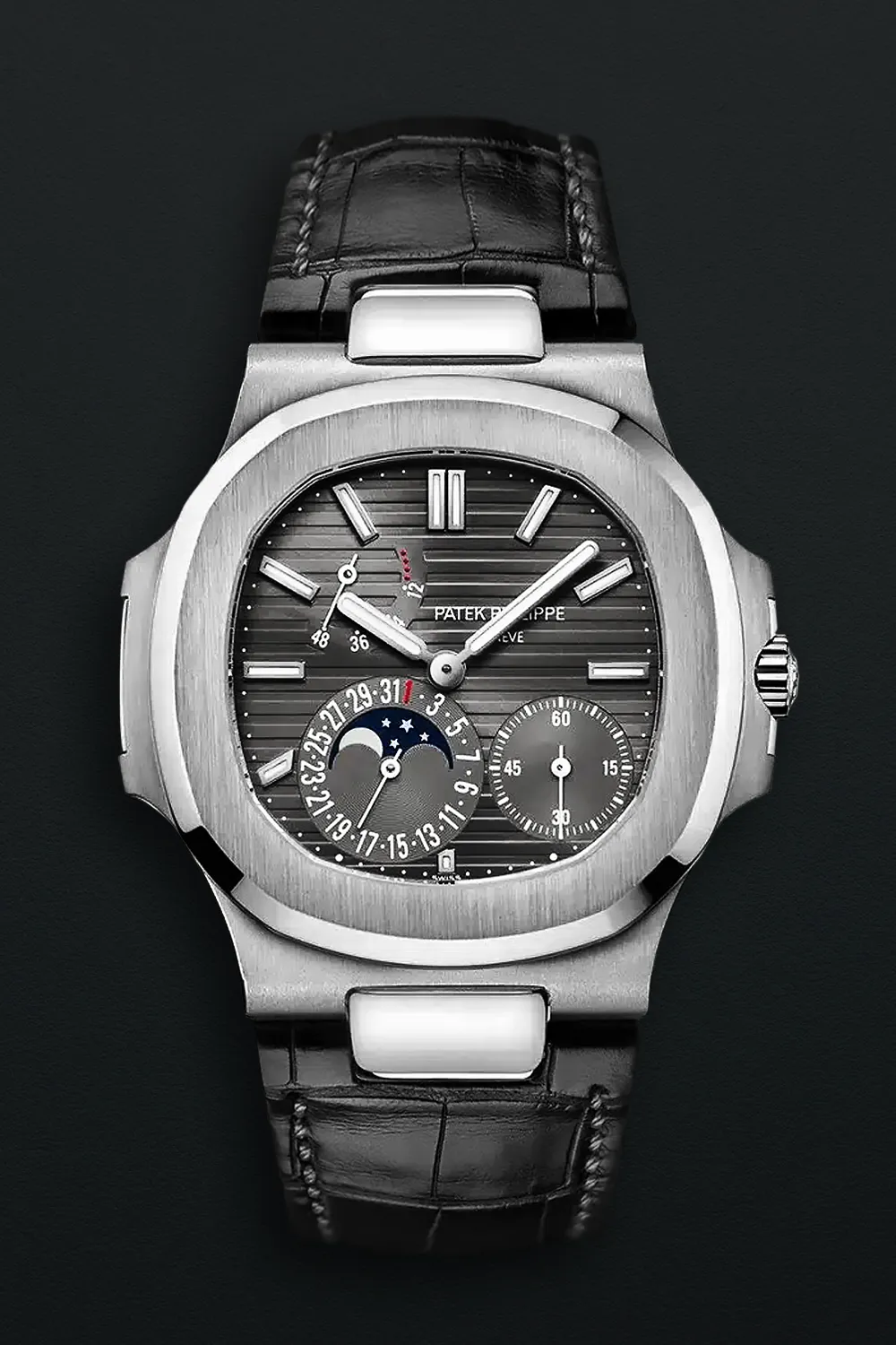 Patek Philippe Nautilus 5712G-001 40mm White gold Gray