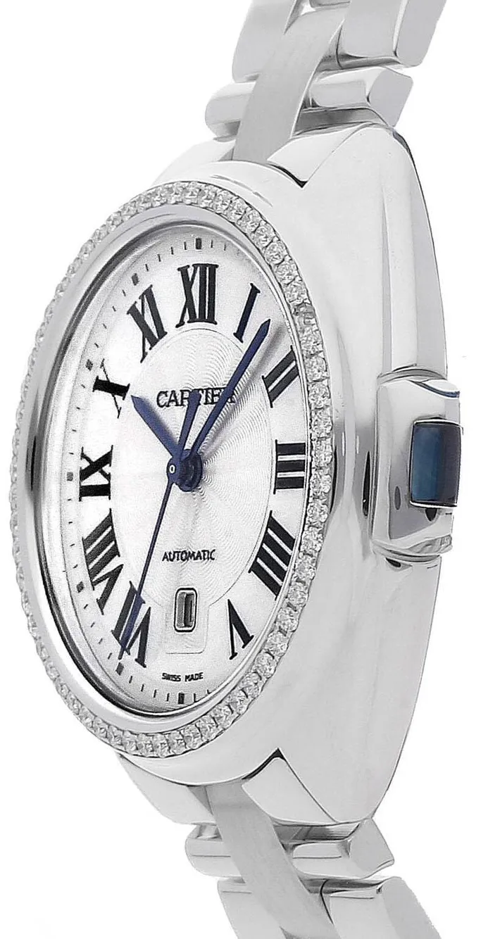 Cartier Clé de Cartier WJCL0002 31mm 18kt white gold Silver