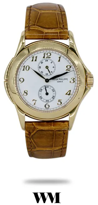 Patek Philippe Calatrava 5134J-001 37mm Yellow gold White