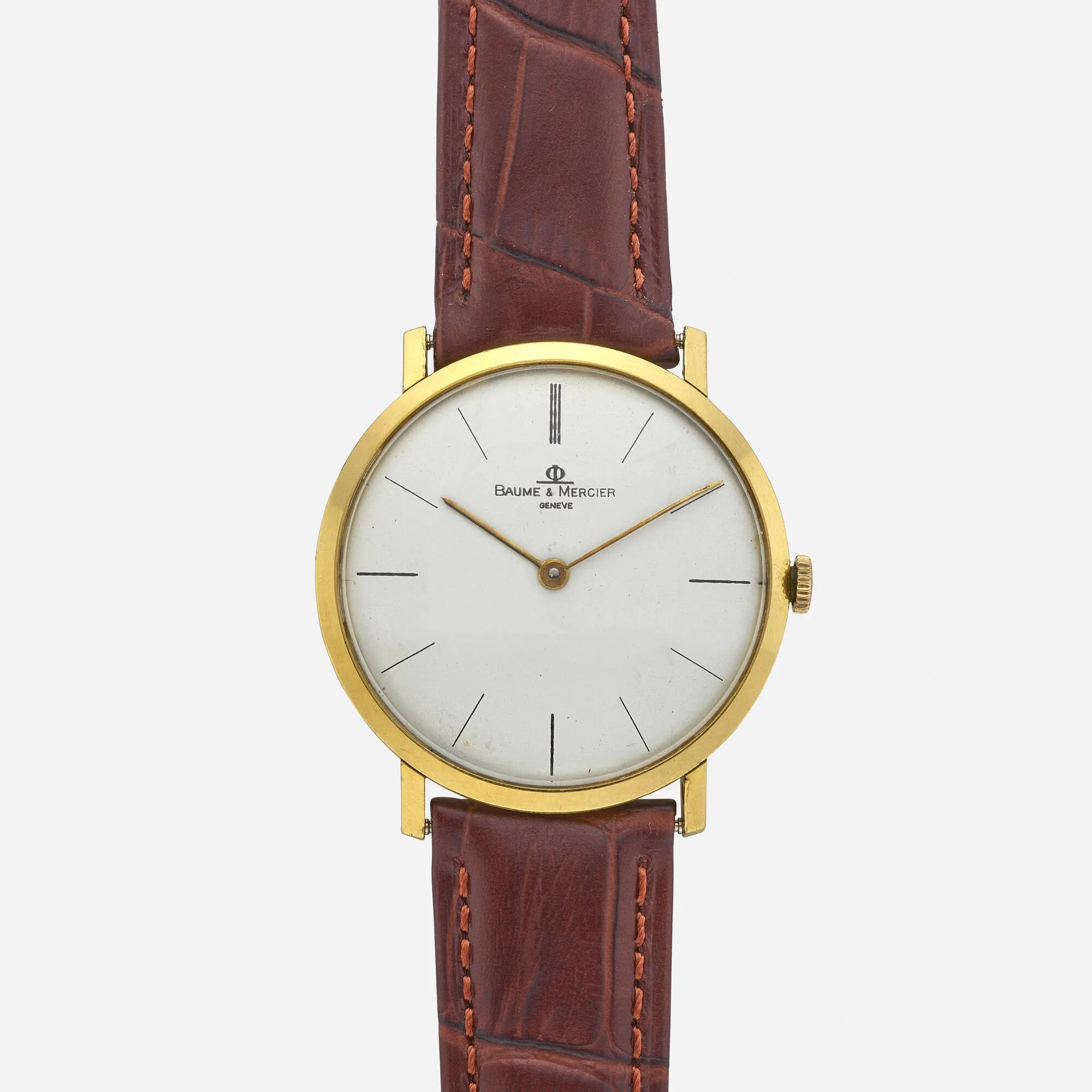 Baume & Mercier Classima 33mm Yellow gold Silver