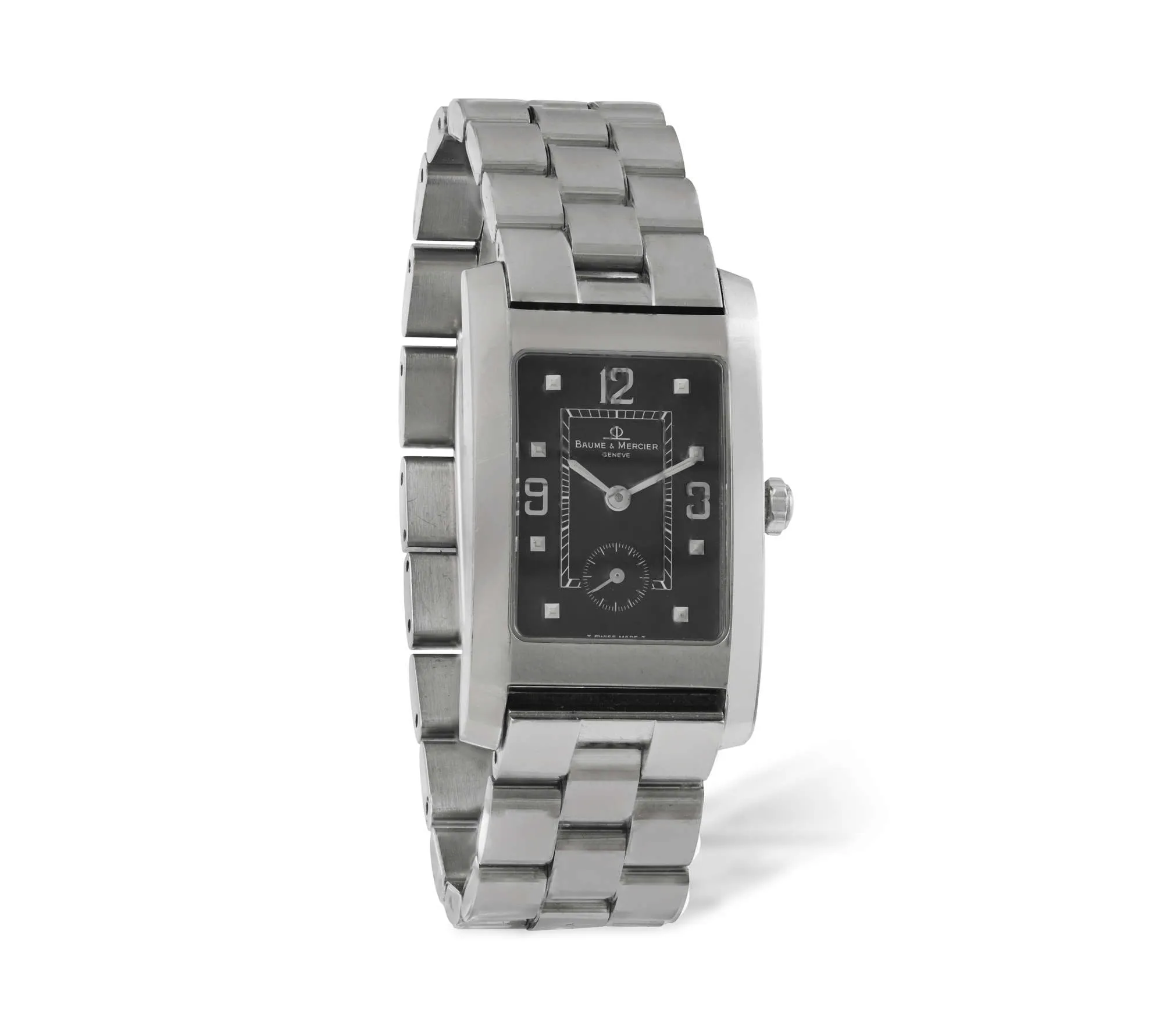 Baume & Mercier Hampton MV045063 26mm Stainless steel Black