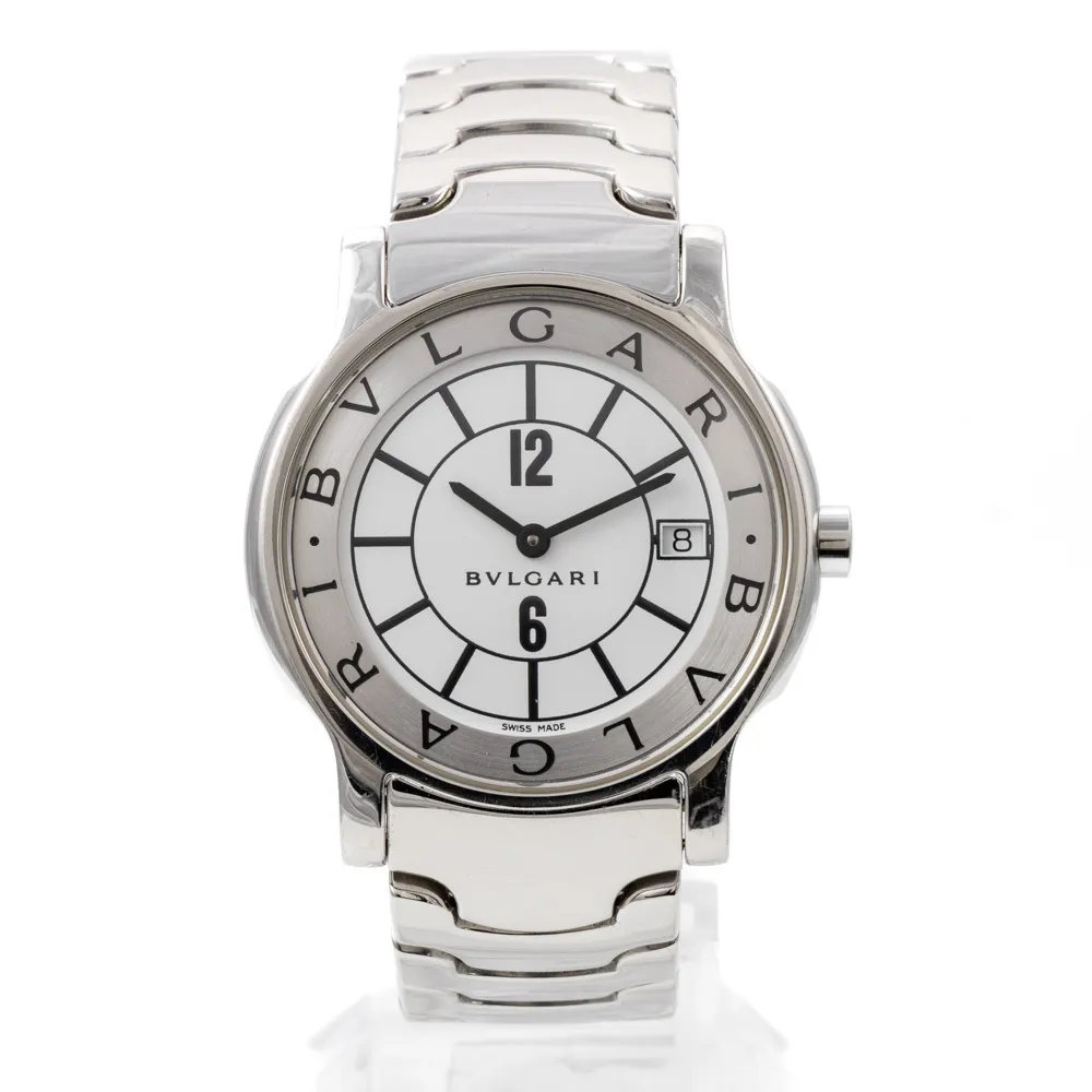 Bulgari Solotempo ST35S 35mm Stainless steel Two-tone