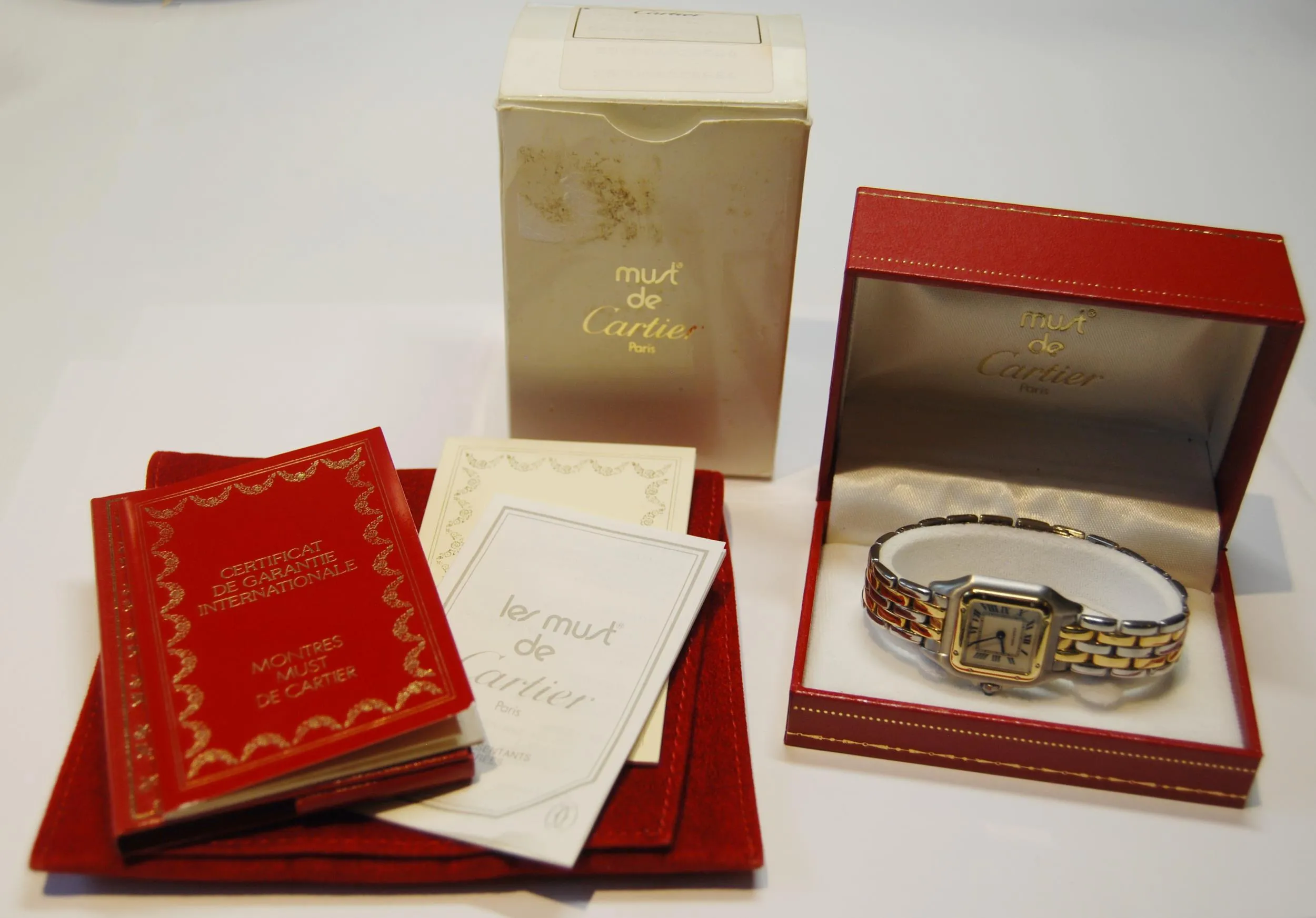 Cartier Must de Cartier nullmm Yellow gold and stainless steel Gold 1