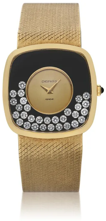 Chopard Happy Diamonds 2106 32mm Yellow gold Black and yellow