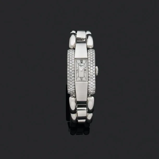 Chopard La Strada 18mm White gold and Diamond White