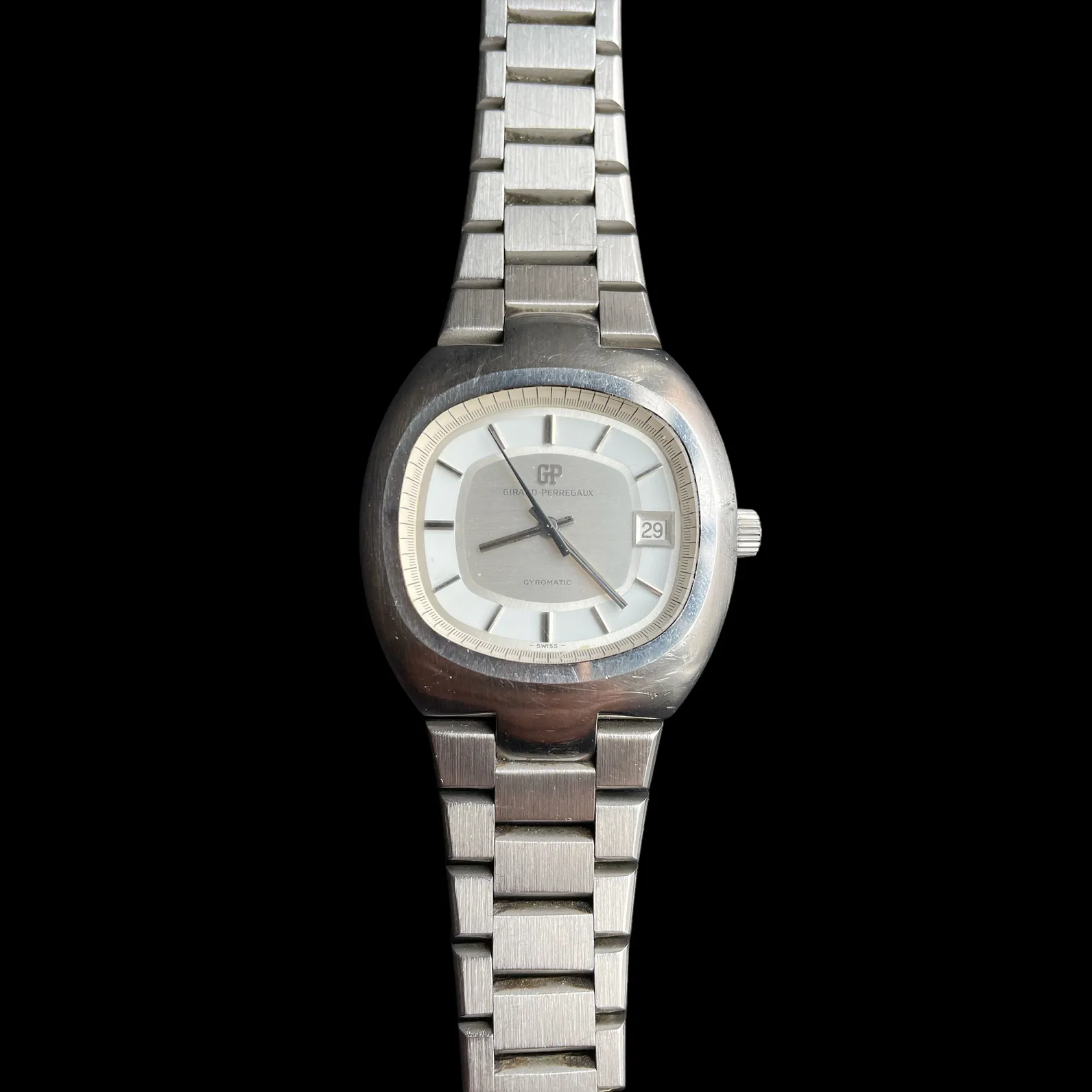 Girard-Perregaux Gyromatic Stainless steel Silver