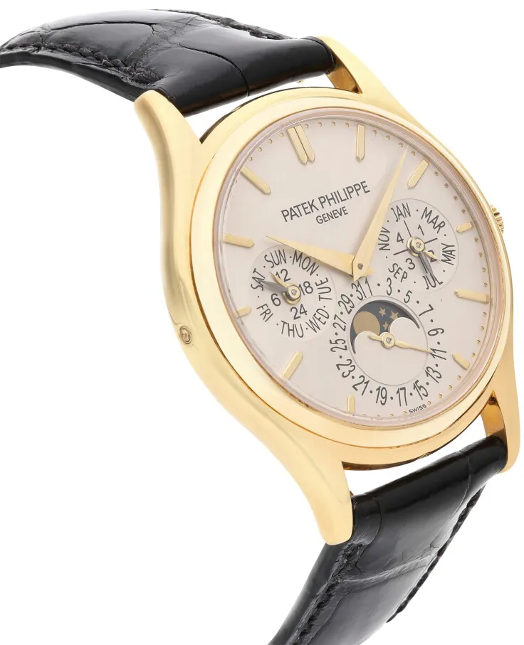 Patek Philippe Perpetual Calendar 5140J-001 37mm Yellow gold Black 2