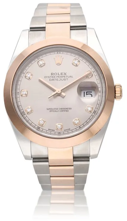 Rolex Datejust 41 126301 41mm Stainless steel Rose