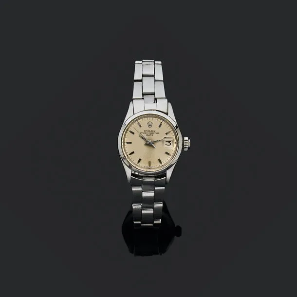 Rolex Oyster Perpetual Lady Date 6516 24mm Stainless steel Silver