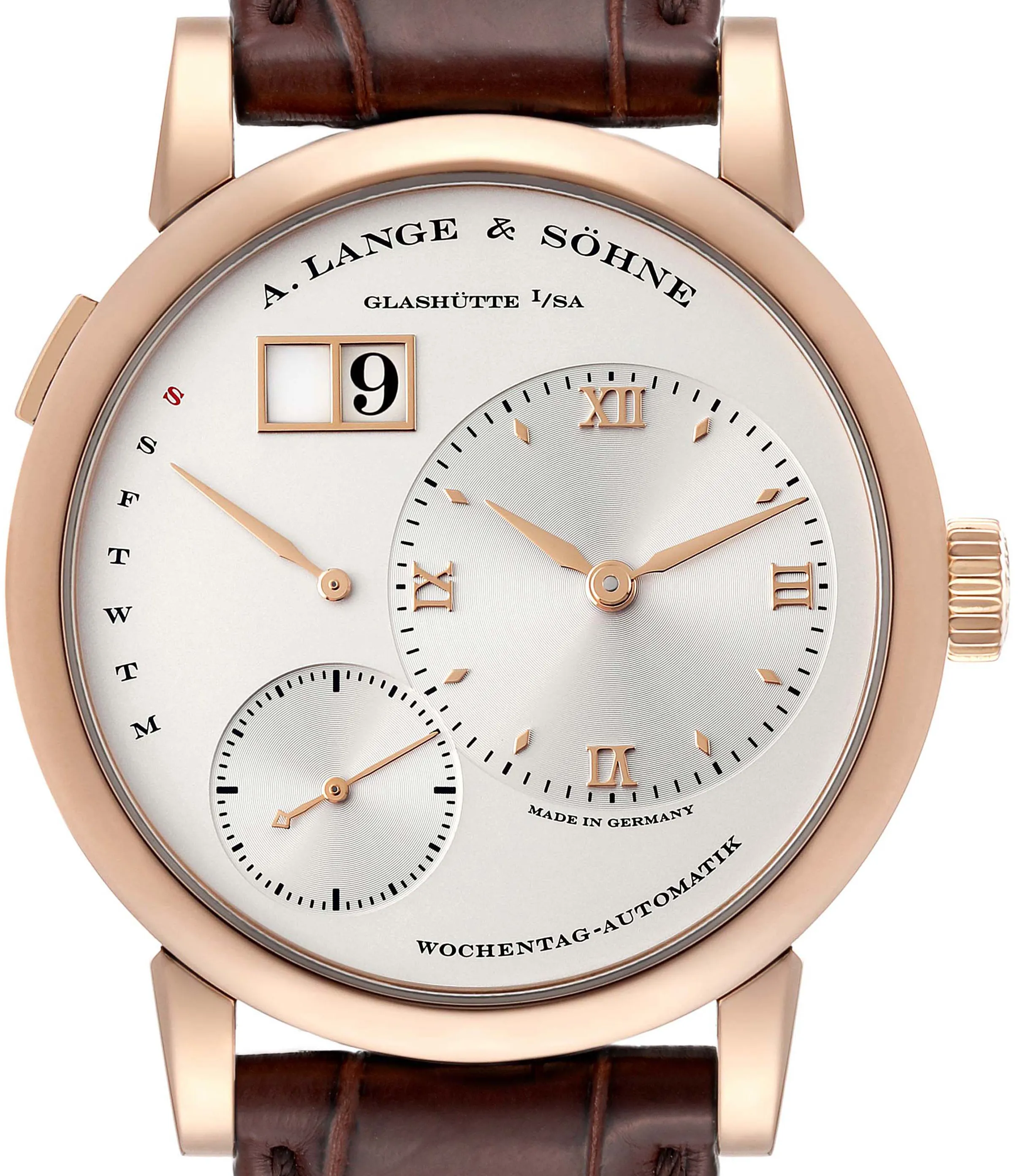 A. Lange & Söhne Lange 1 320.032 39.5mm Rose gold and 18k rose gold Silver