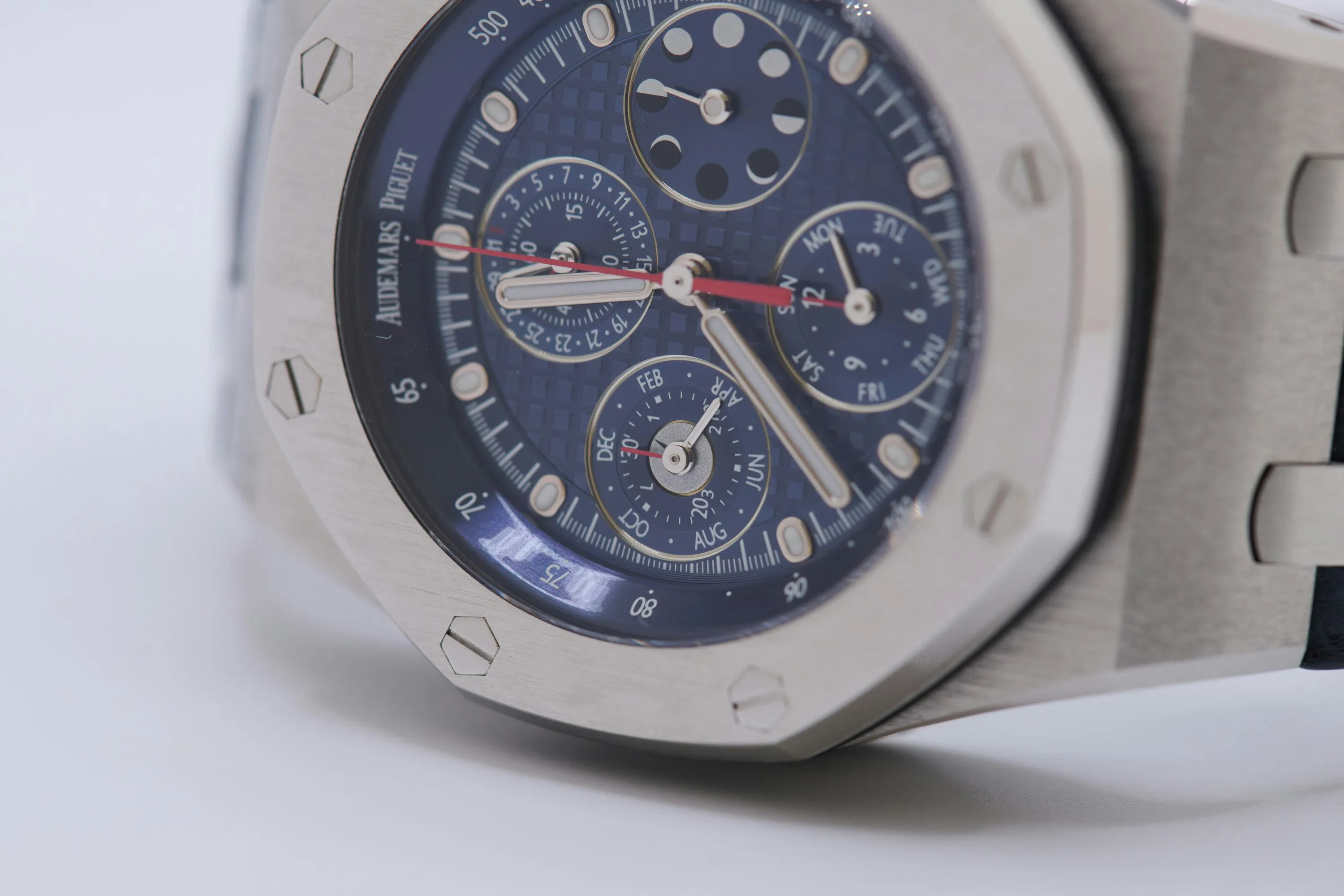 Audemars Piguet Royal Oak Offshore Perpetual Calendar 26209PT.OO.D305CR.01 42mm Platinum Blue 1