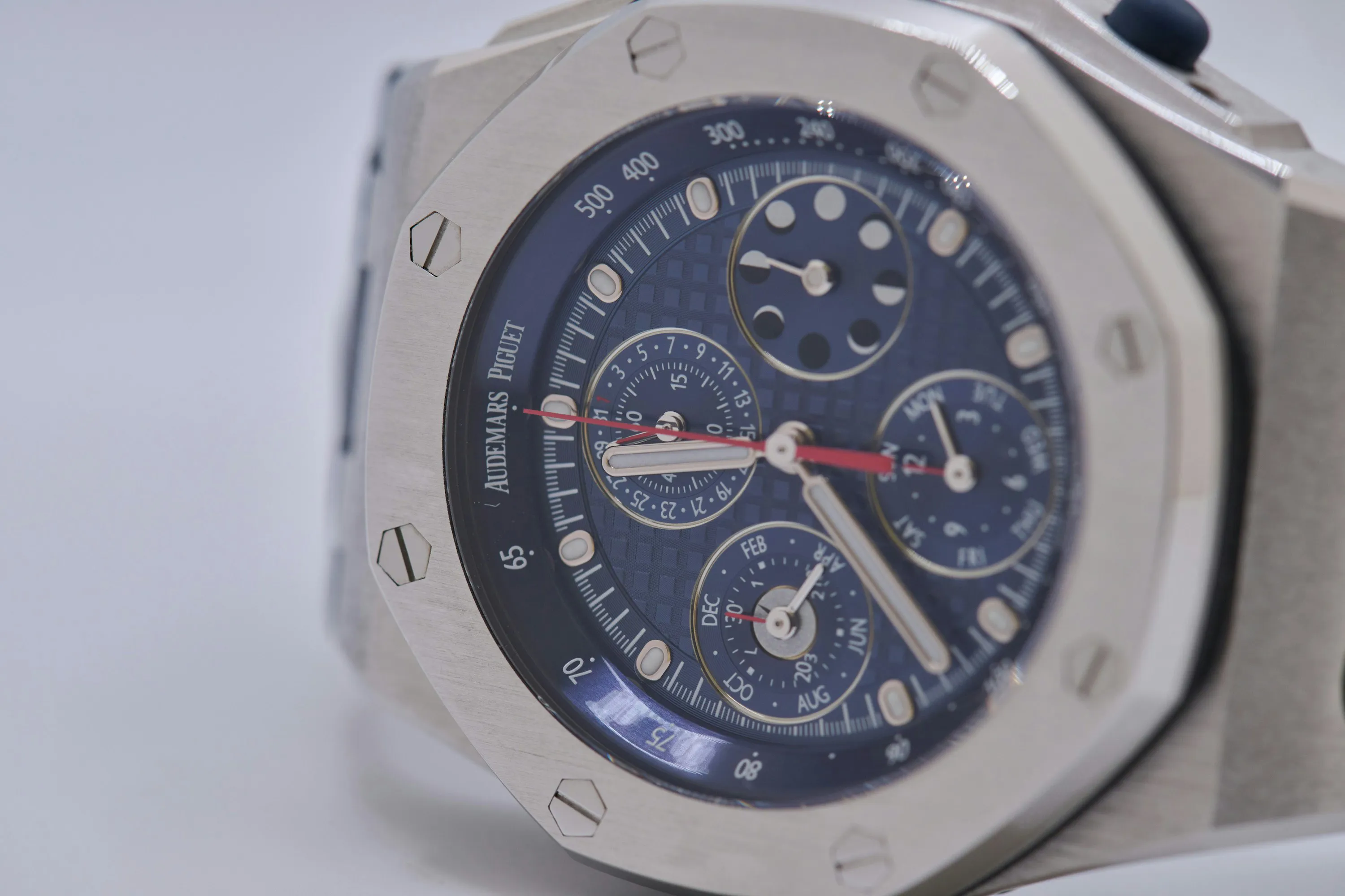 Audemars Piguet Royal Oak Offshore Perpetual Calendar 26209PT.OO.D305CR.01 42mm Platinum Blue 3