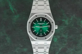 Audemars Piguet Royal Oak 16202PT.OO.1240PT.01 Platinum Green