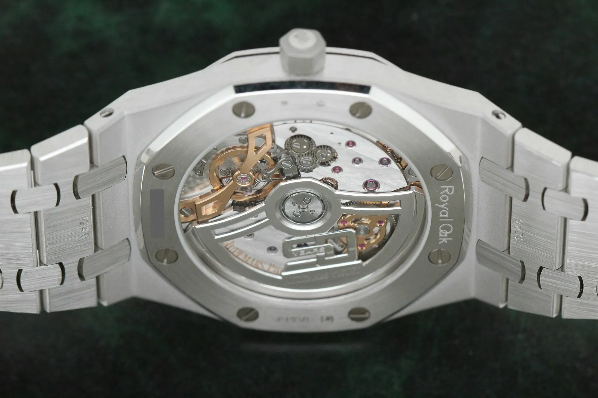 Audemars Piguet Royal Oak Jumbo 16202PT.OO.1240PT.01 39mm Platinum Green 8