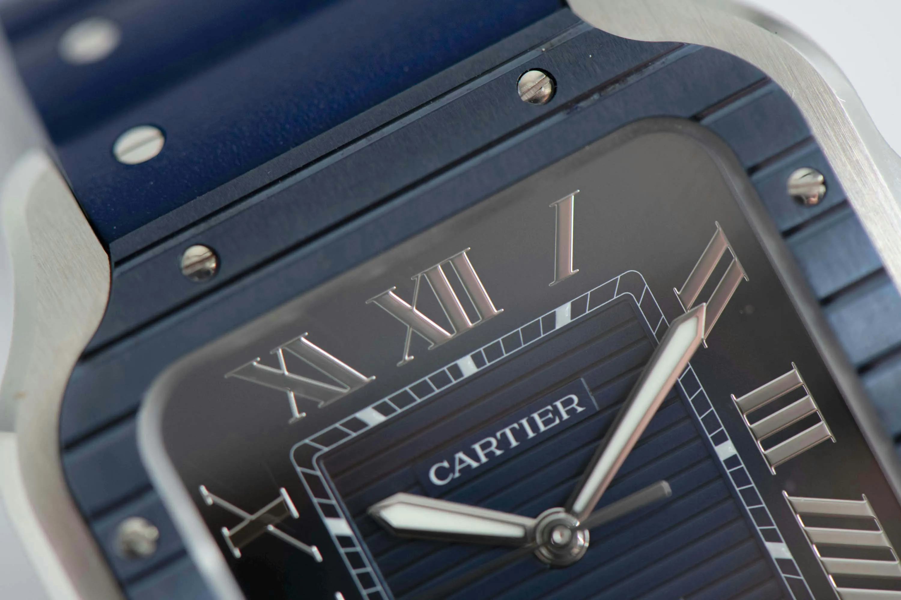 Cartier Santos WSSA0048 40mm Stainless steel Blue 12