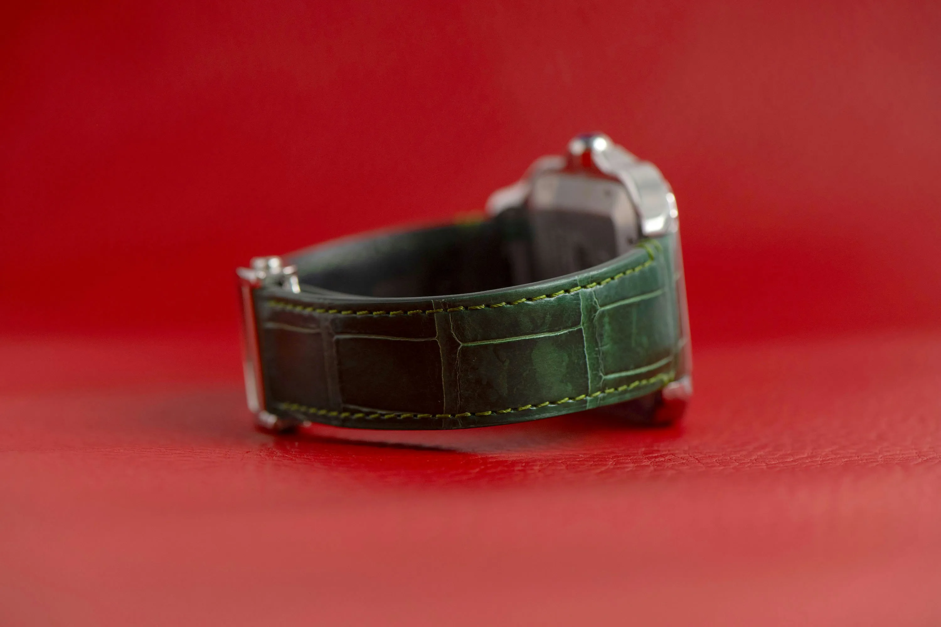 Cartier Santos de Cartier WSSA0062 40mm Stainless steel Green 10