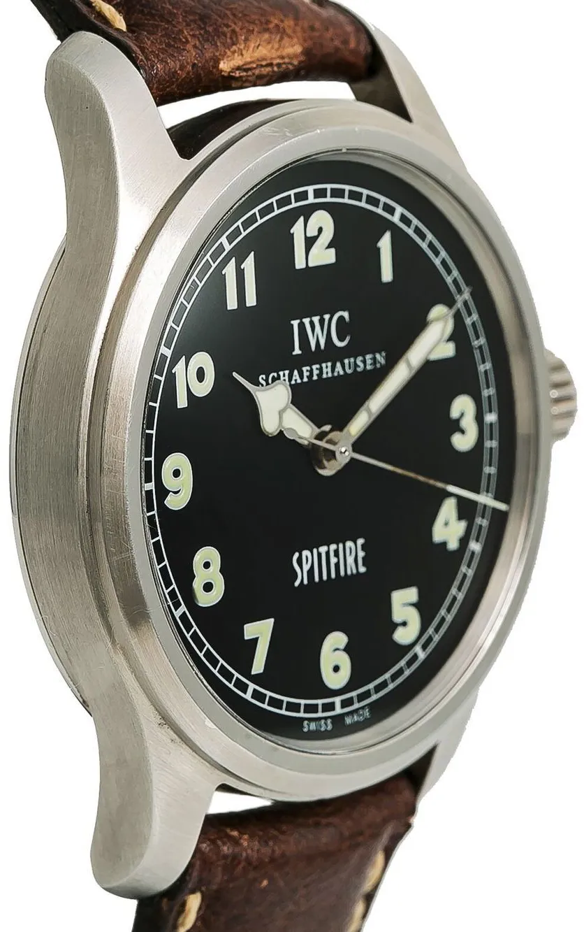 IWC Spitfire IW3253005 38mm Stainless steel Black 2