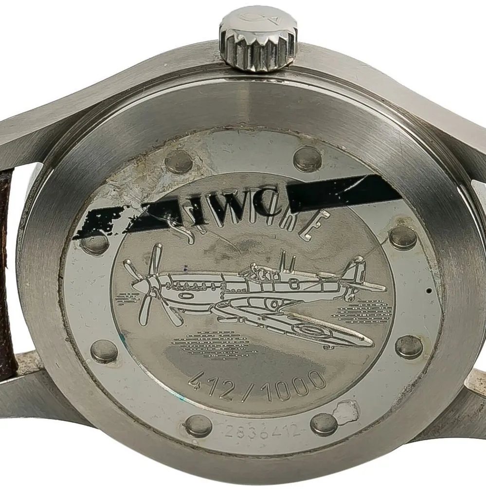 IWC Spitfire IW3253005 38mm Stainless steel Black 3