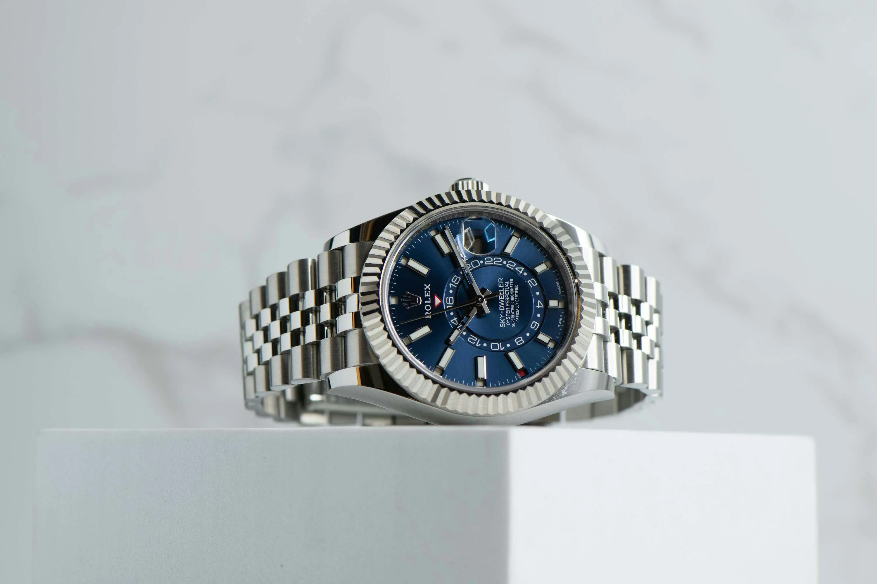 Rolex Sky-Dweller 326934 42mm White gold and stainless steel Blue 1