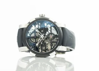 Romain Jerome Moon-DNA Stainless steel and PVD Skeletonized